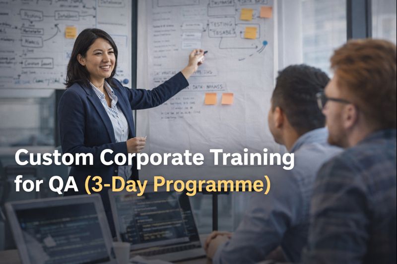 Custom Corporate Training for QA